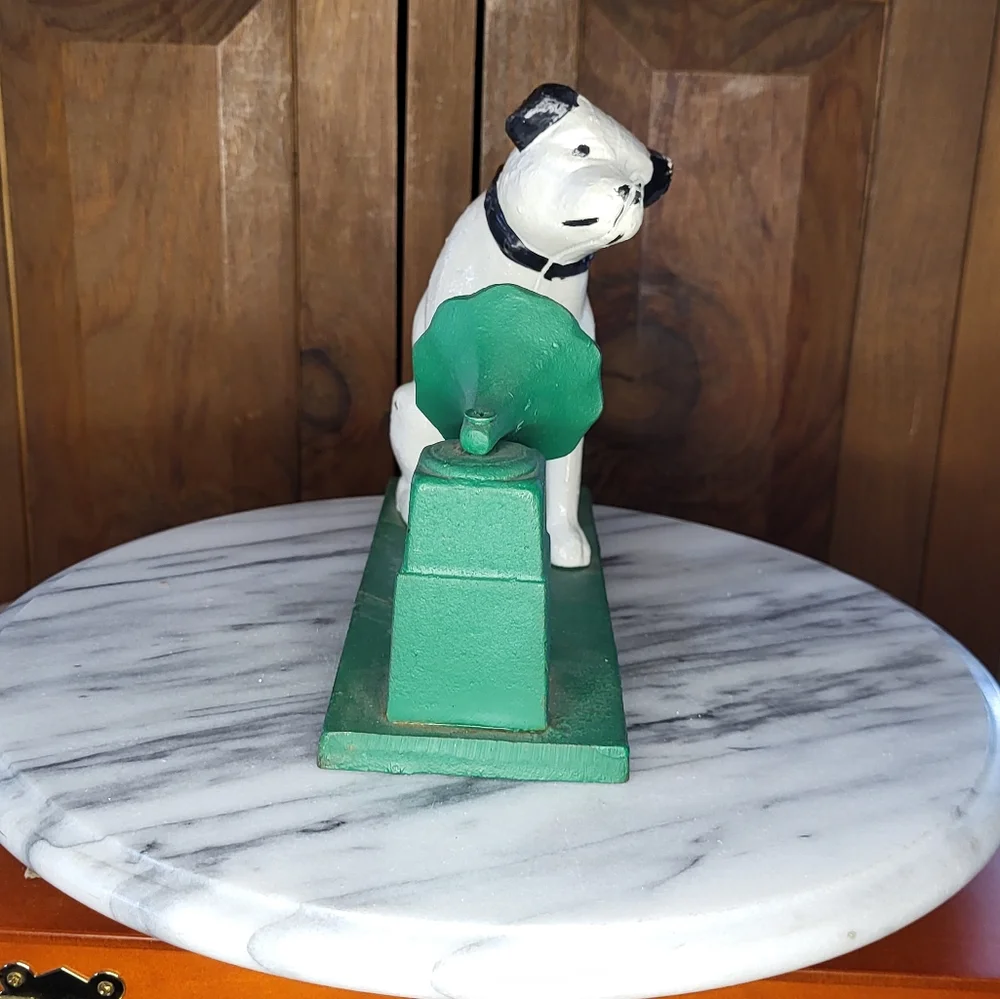 Vintage Dog Figurine with Phonograph - Picture 6 of 14